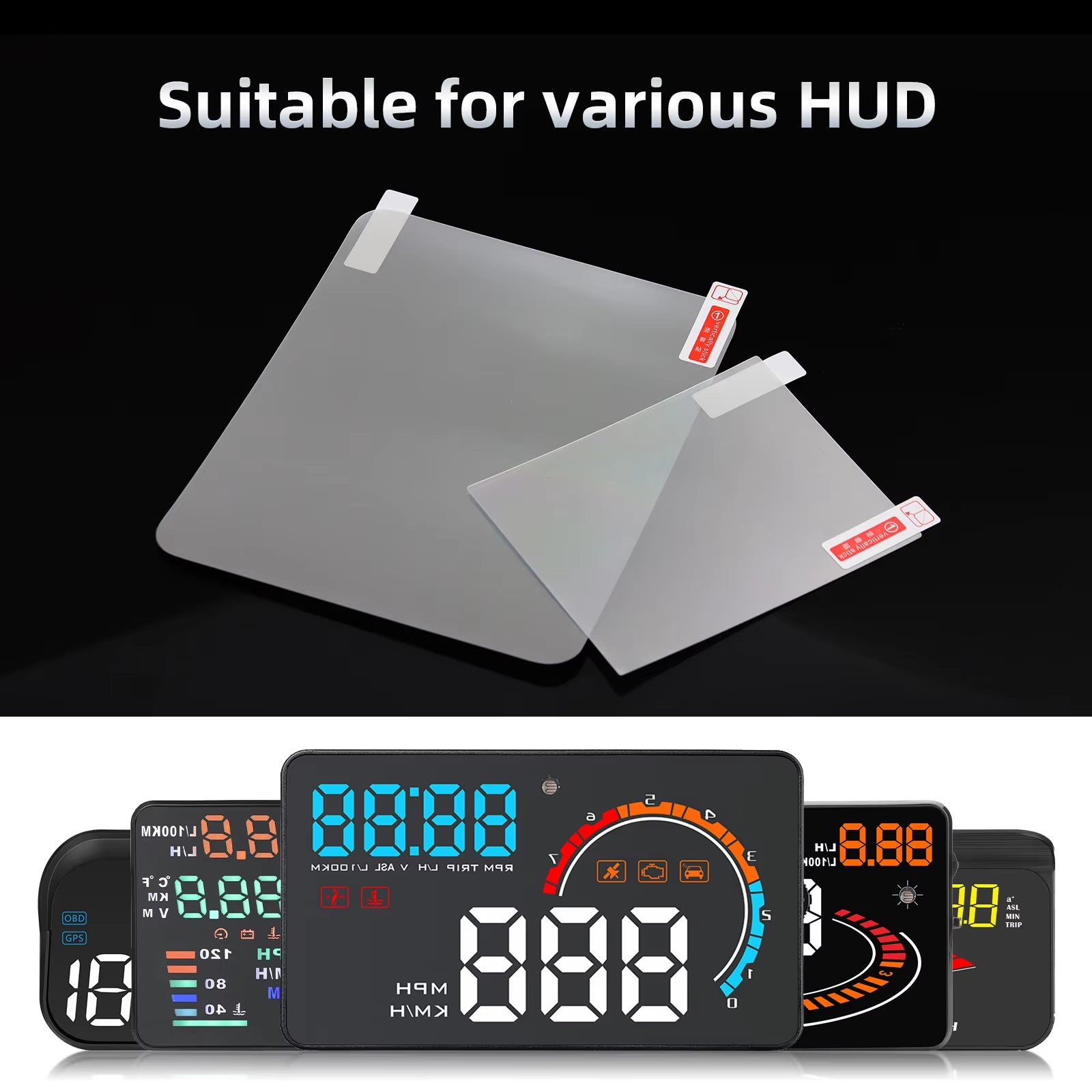 Hud Car Reflective Film